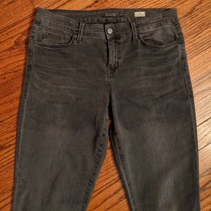 Anthropologie | Level 99 Lily Skinny Gray Jeans